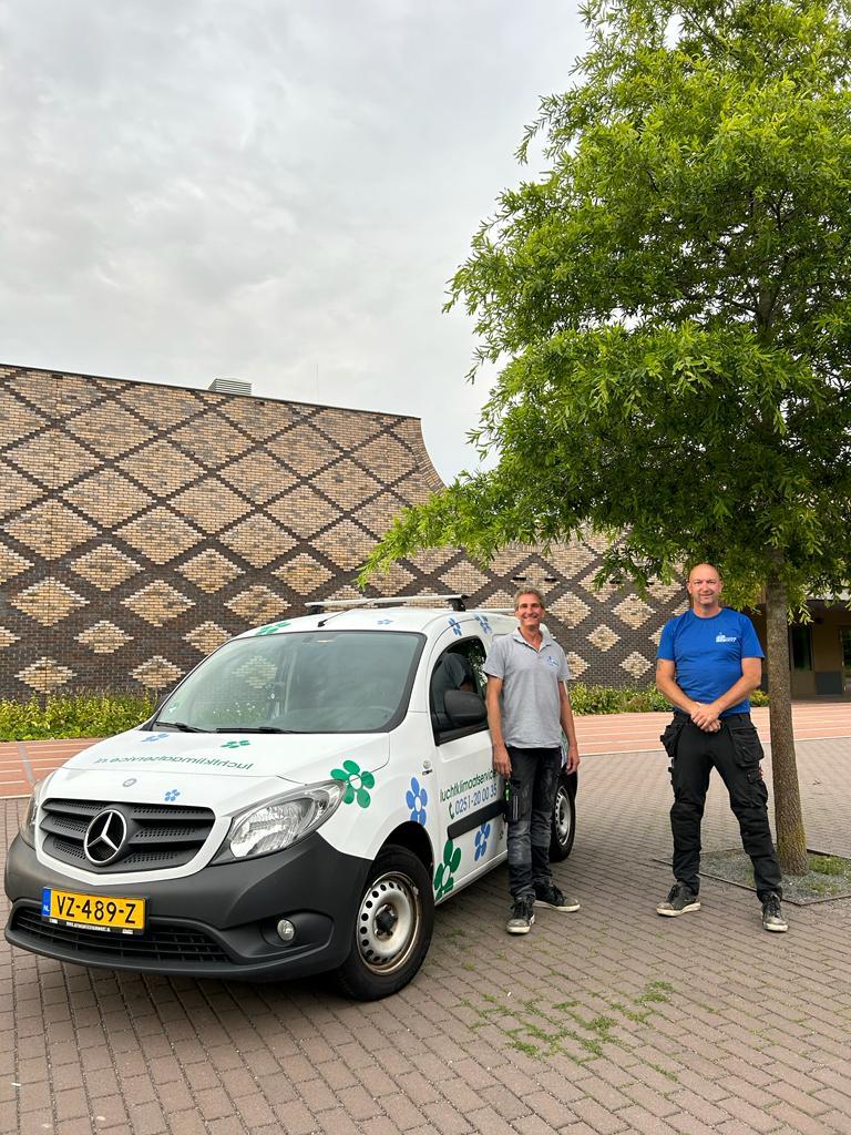 Luchtklimaat Service team